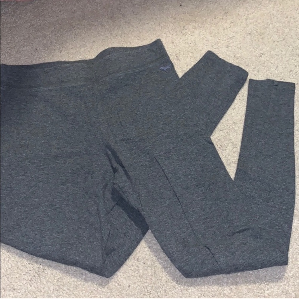 Gray leggings